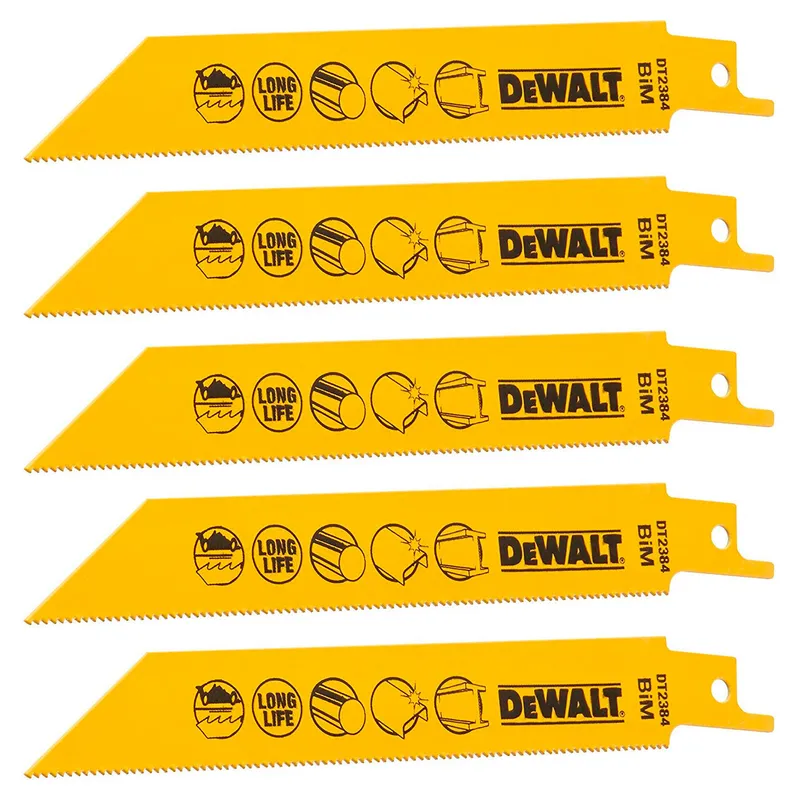Полотно для сабельных пил по металлу DeWALT S922EF 5шт. DT2384-QZ