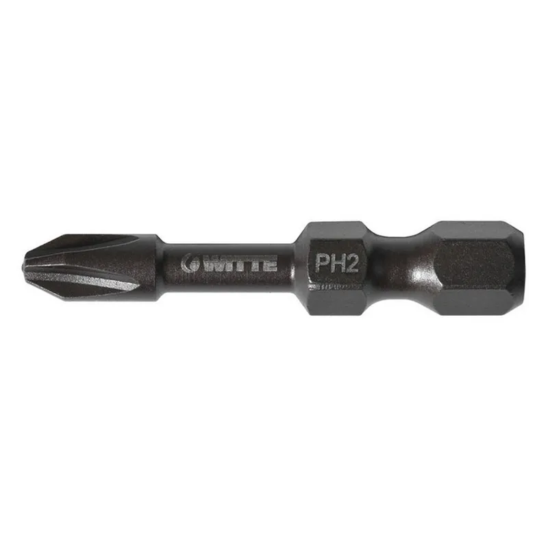 Бита крестовая WITTE "Impact" 1/4" PH2x38мм 285212000