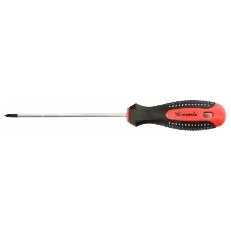 Отвертка MATRIX "Anti-Slip" Fusion CrV Ph0х100мм 11435