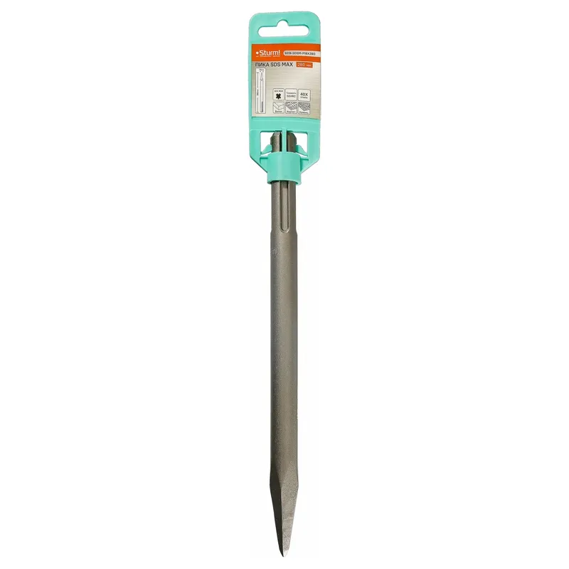 Зубило пикообразное Sturm! SDS-Max 18х280мм 9018-SDSM-P18X280