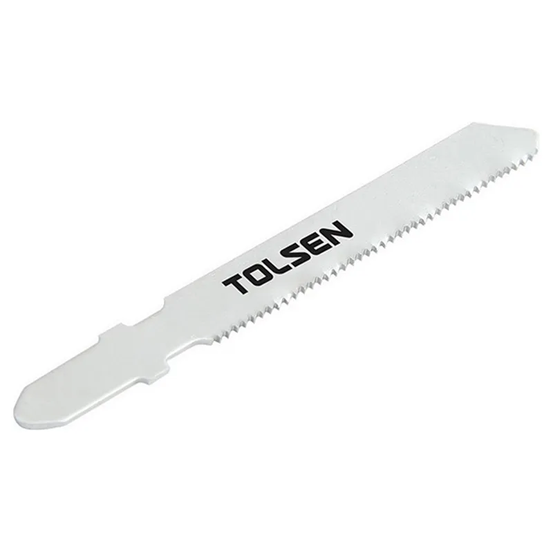 Набор полотен лобзиковых по металлу TOLSEN T118A HSS 21TPI 75мм 5шт. 76811