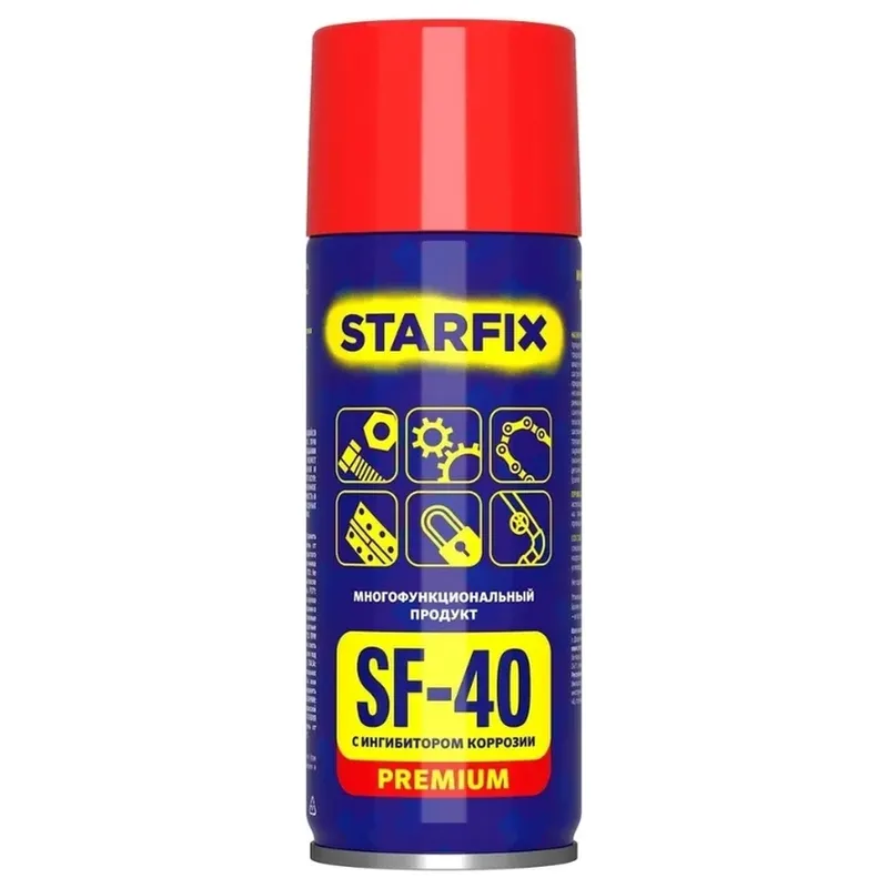 Смазочно-очистительная универсальная смесь STARFIX "PREMIUM" SF-40 520мл SM-68284-1