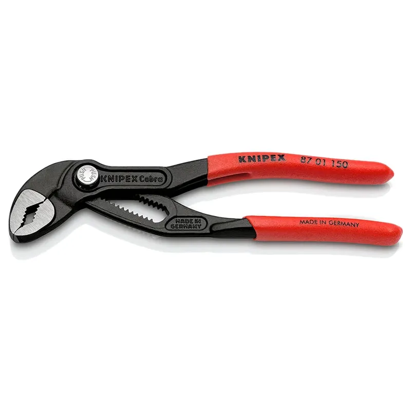 Клещи переставные KNIPEX Cobra®с пластиковыми рукоятками, 150мм 87 01 150
