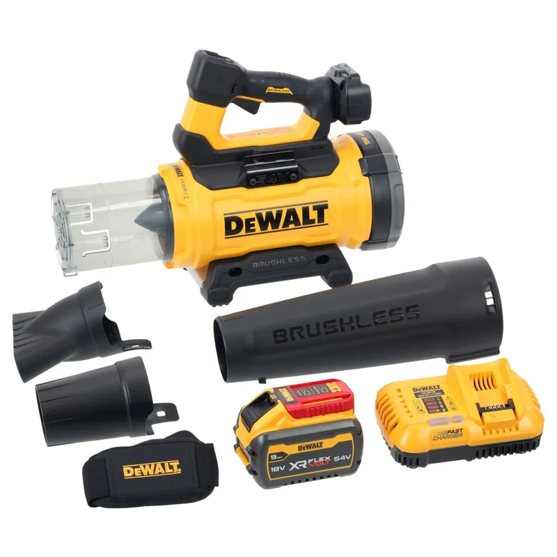 Бесщеточная осевая аккумуляторная воздуходувка DeWALT DCMBL777X1-QW