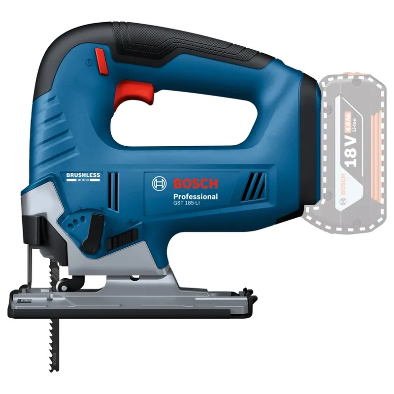 Аккумуляторная лобзиковая пила Bosch GST 185-LI SOLO 06015B3021