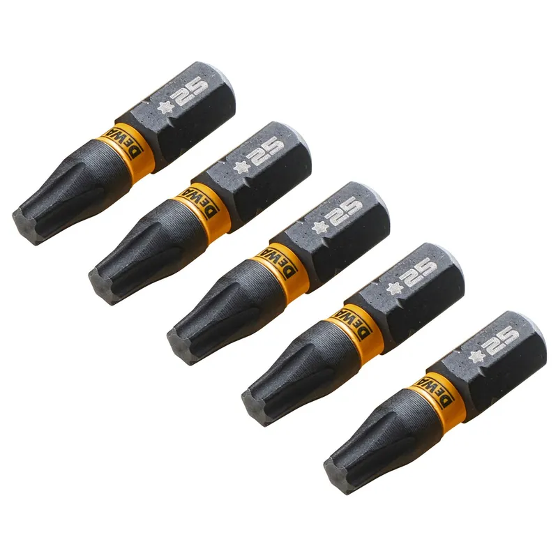 Набор бит DeWALT FLEXTORQ Т25х25мм 5шт. DT7382-QZ