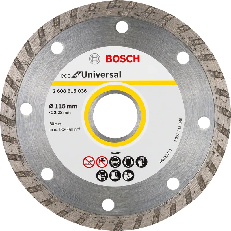 Алмазный отрезной диск Bosch Eco for Universal Turbo 125 мм 2608615046