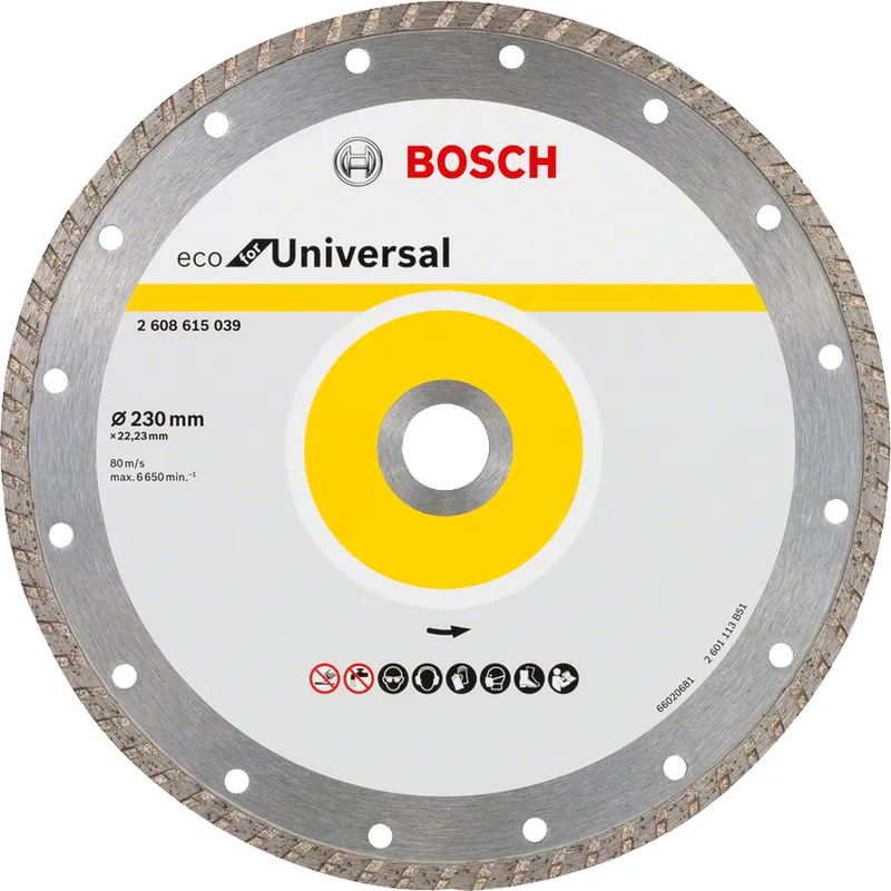 Алмазный отрезной диск Bosch Eco for Universal 22,23 мм 2608615039
