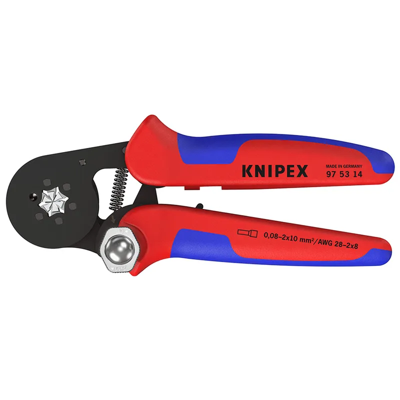 Самонастраивающиеся пресс-клещи KNIPEX с боковой установкой до 16 мм² 97 53 14