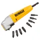 Угловая насадка ударная DeWALT DT71517T-QZ + биты 9шт.
