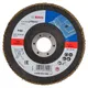 Круг лепестковый торцевой Bosch 125х22.2мм K80 2608603658