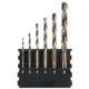Набор сверл по металлу DeWALT Black&Gold 2-8мм 6шт. DT70828-QZ